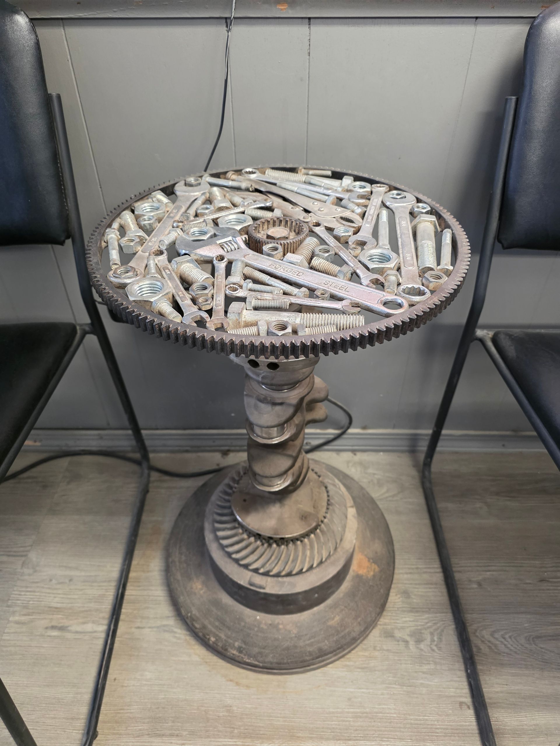 A Table from Auto Parts in Our Garage | Kaiser Automotive