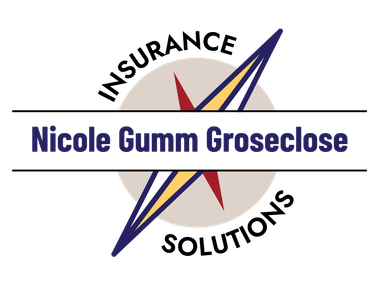 A logo for nicole gumm groseclose insurance solutions
