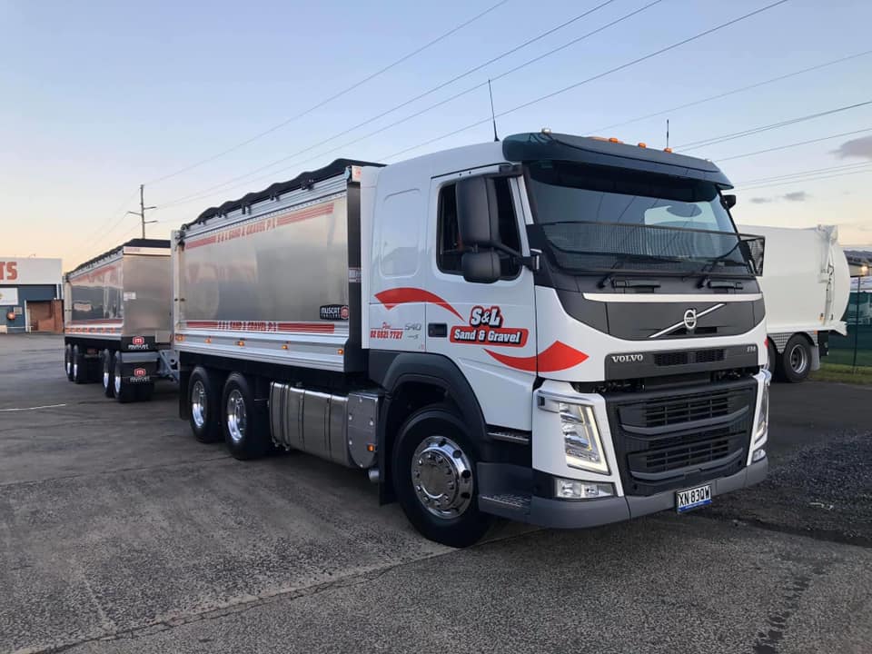 S & L Sand & Gravel Industry Truck — S & L Sand & Gravel in South Lismore, NSW