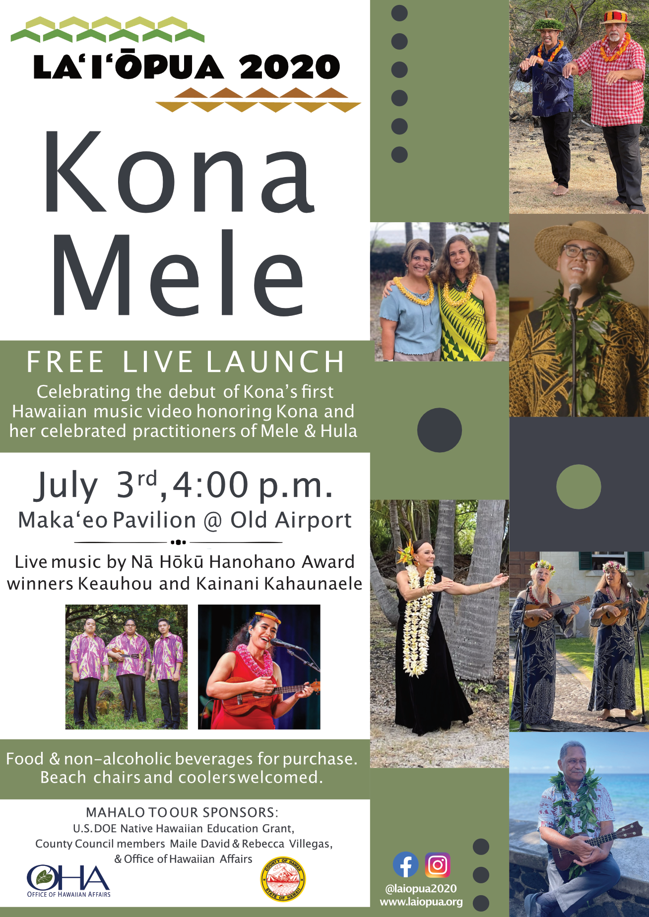 Kona Mele Live Launch Event