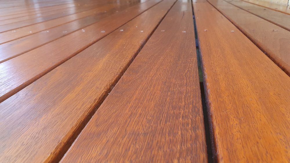 A Close Up Of A Wooden Deck — Corbett Brothers Flooring In Woy Woy, NSW