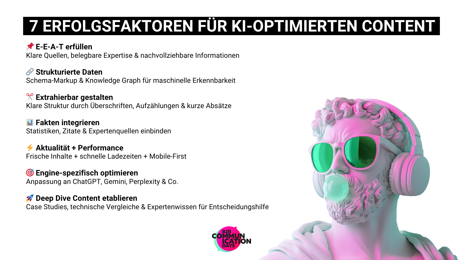 7 Erfolgsfaktoren für KI-optimierten Content, Bild: Vogel Communications Group