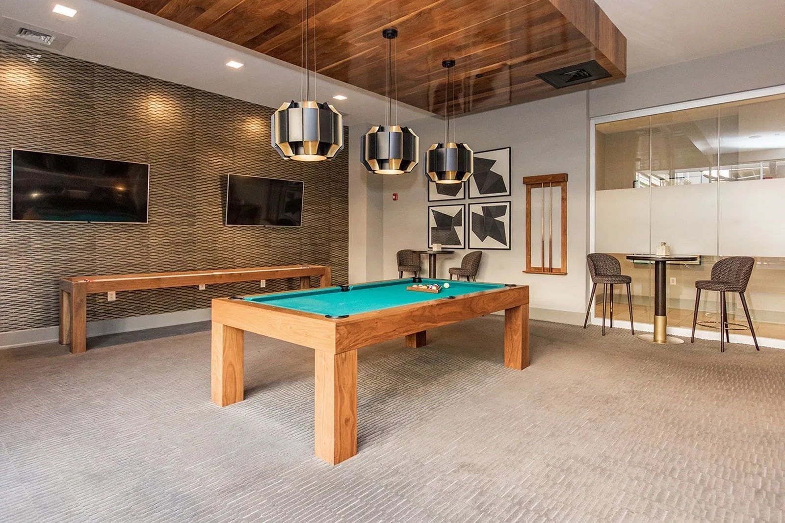 Billiards Table at The Southerly.