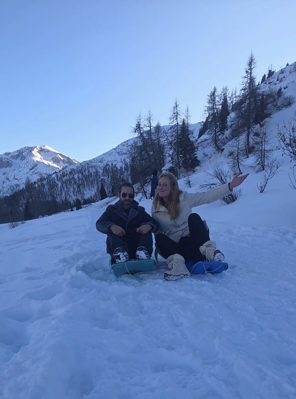 Meer van auronzo die cadore in de winter 