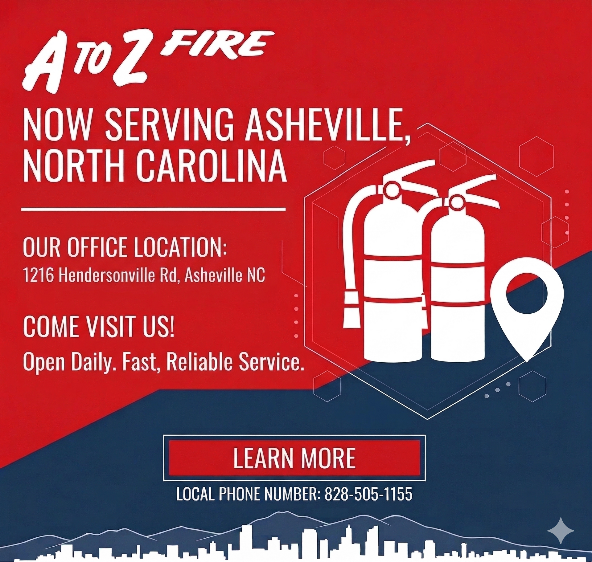 A to Z Fire - Expanding Our Reach - Asheville, North Carolina