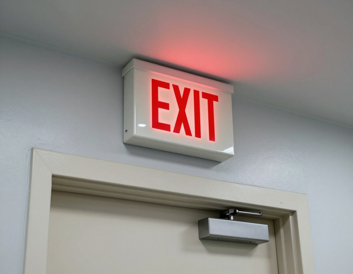 Luz de salida de emergencia