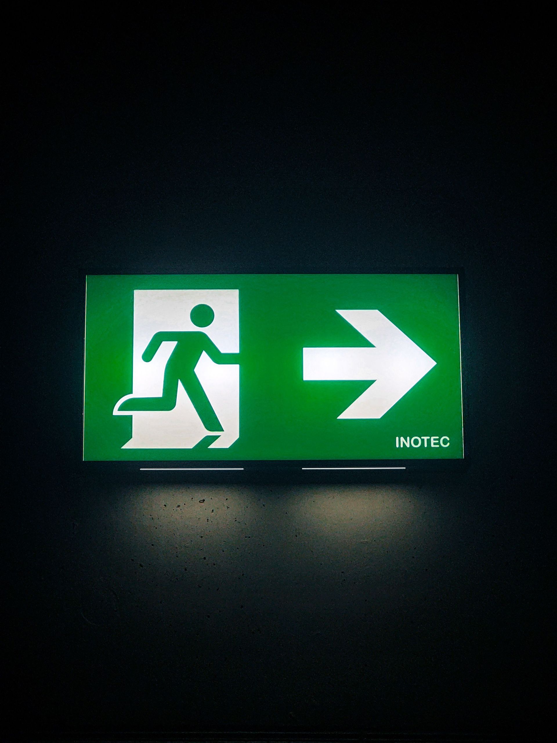 Luces de salida de emergencia
