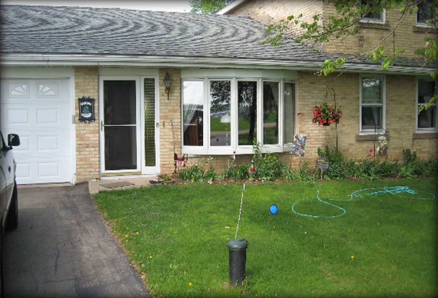 Radon gas testing for a client in Eau Claire, WI