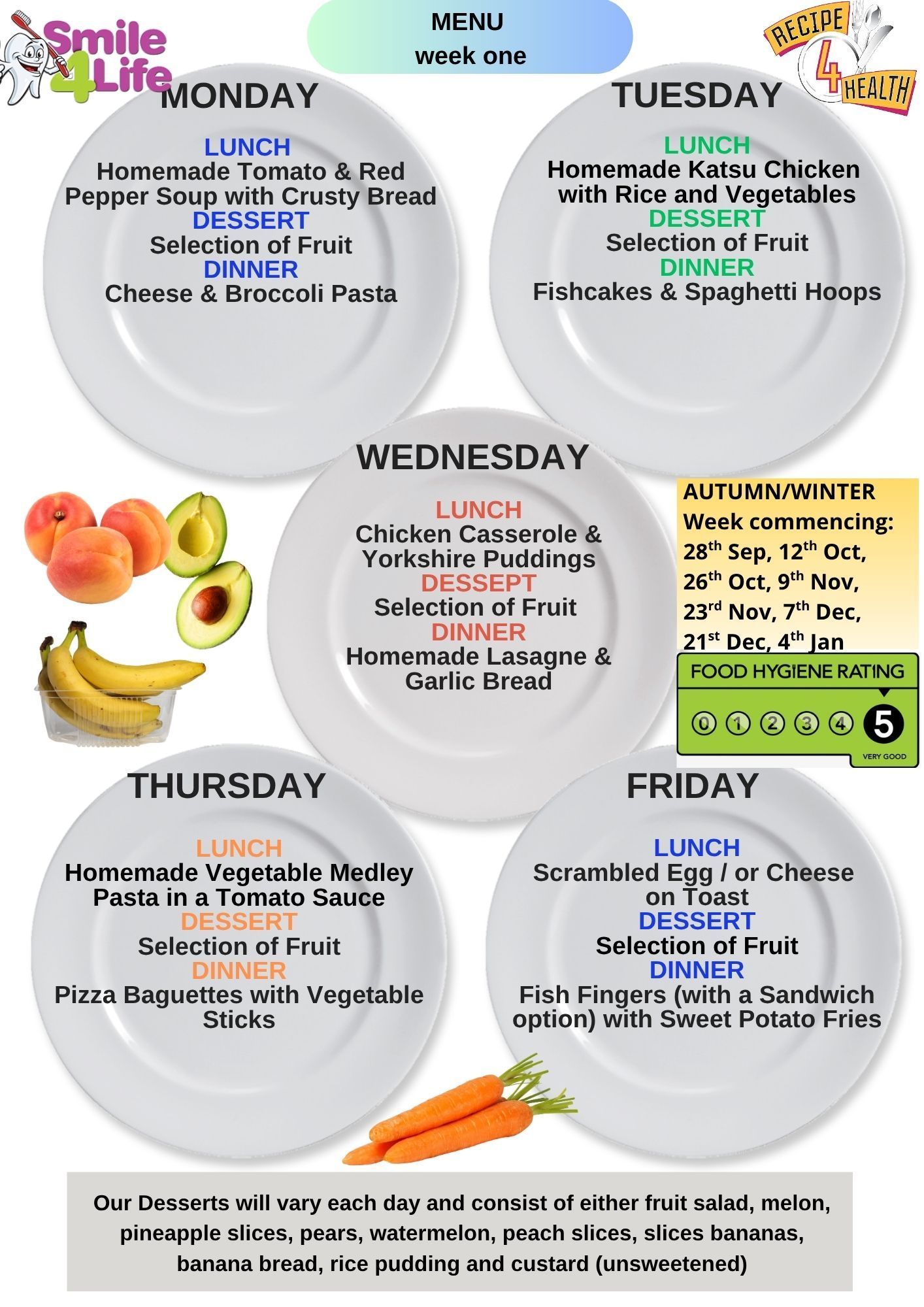 summer menu