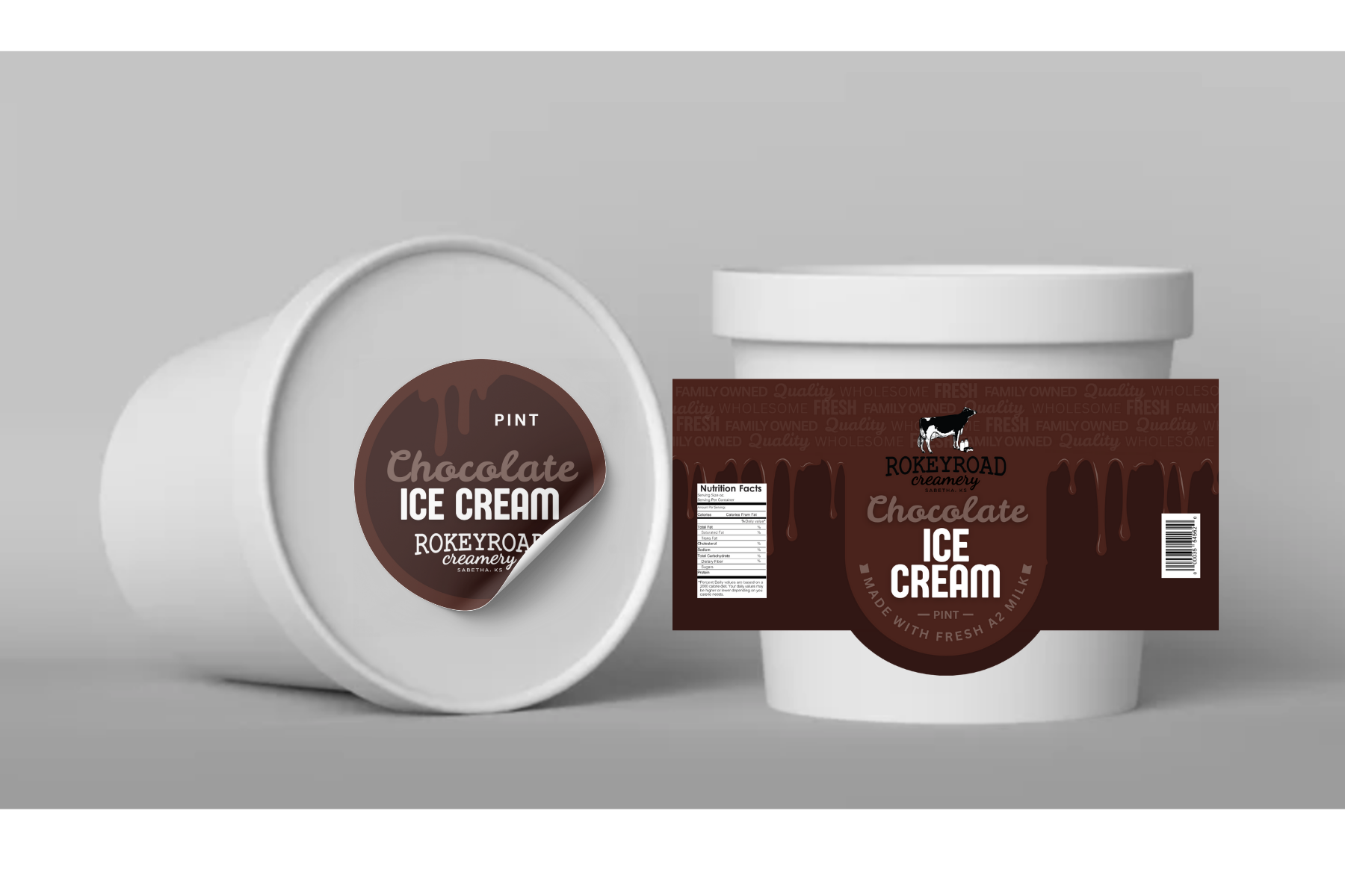 Rokeyroad Creamery Chocolate Ice Cream