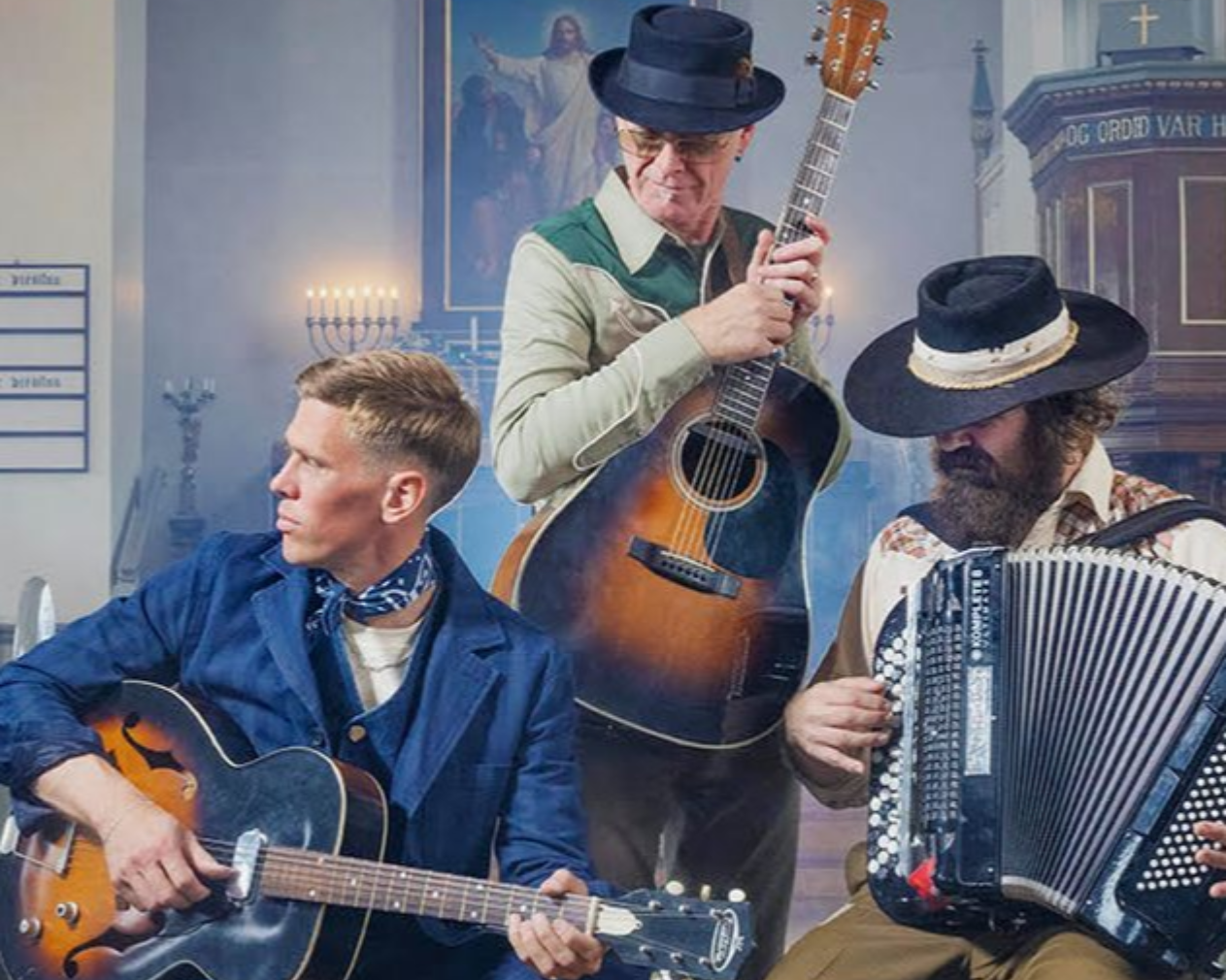 KK, Mugison & Jón Jónsson. 