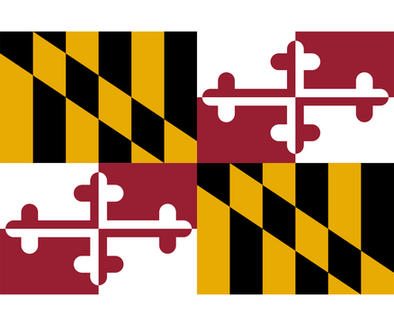 State of Maryland Flag General Contractor Home Remodeling Company Exterior Services