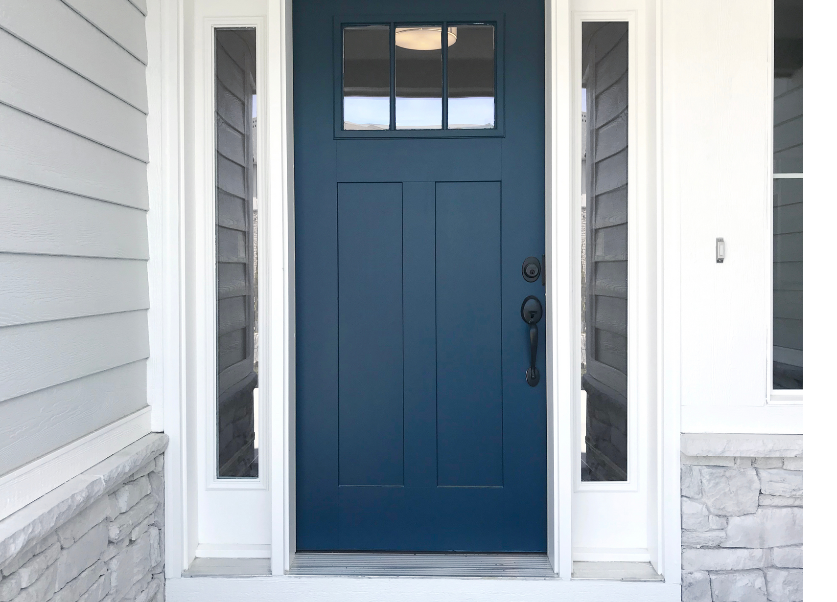 New Provia entry door installation