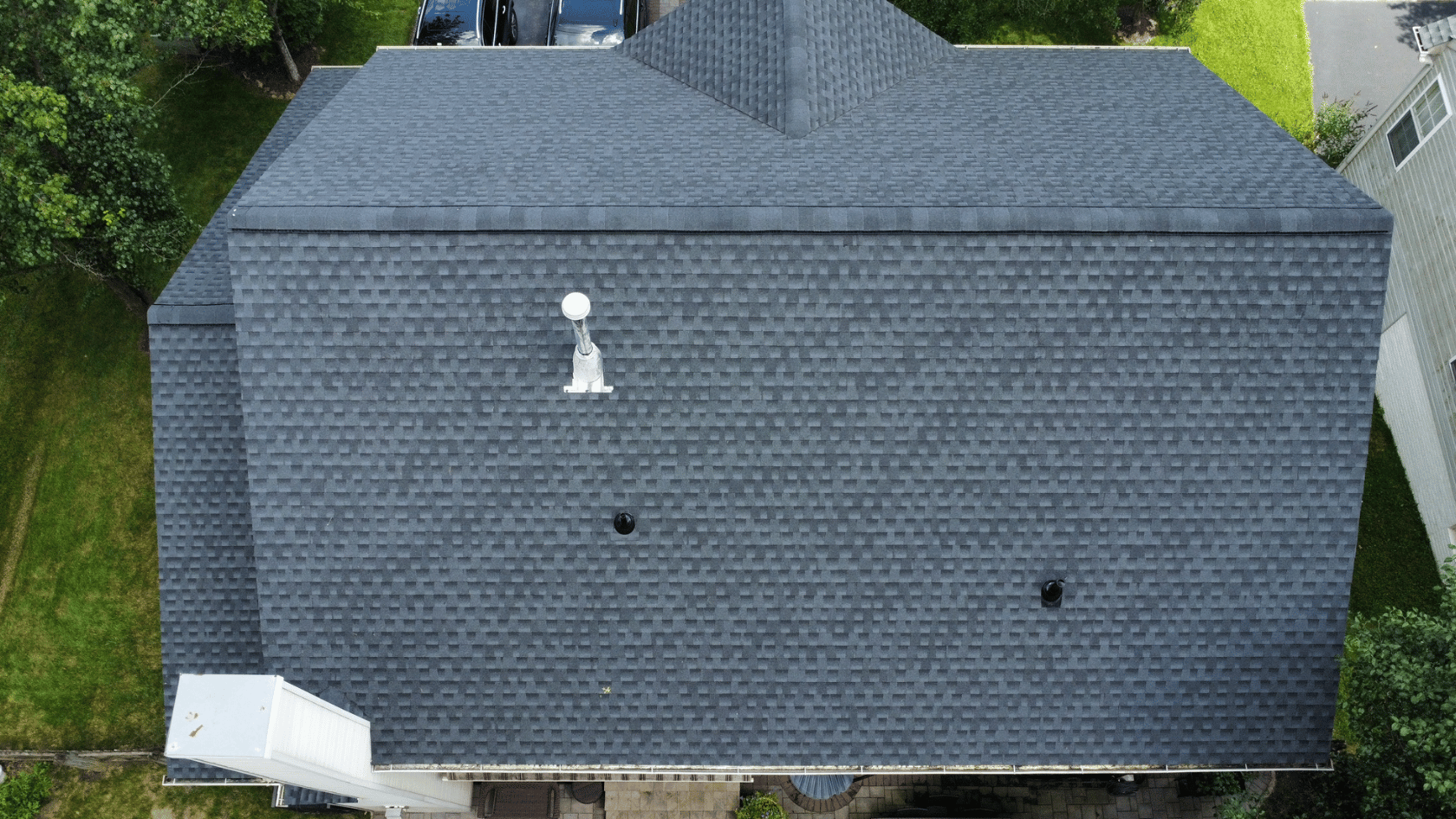Residential Roof Replacement Asphalt Shingle GAF Roof Install in Columbia Maryland Howard County Insurance Claim Help