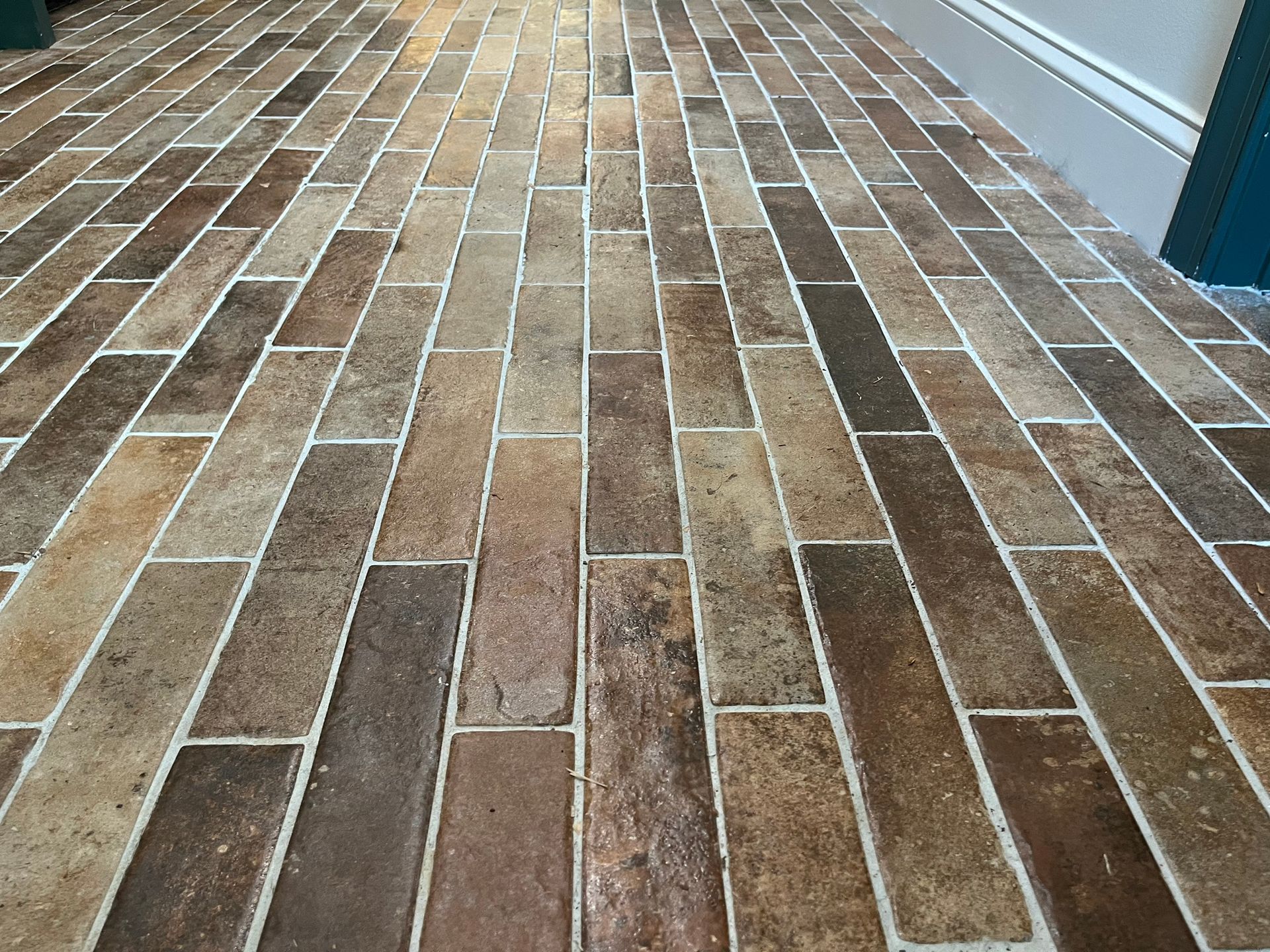 Tile flooring installation in central maryland by American Remodeling Corp
