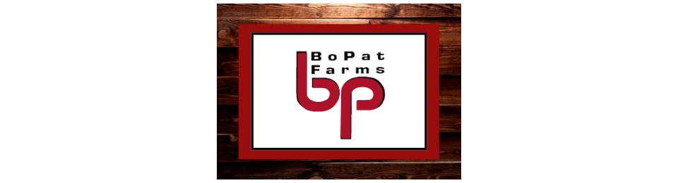 Red-and-white logo on a dark wood background with stylized &ldquo;BP&rdquo; lettering and small text above.