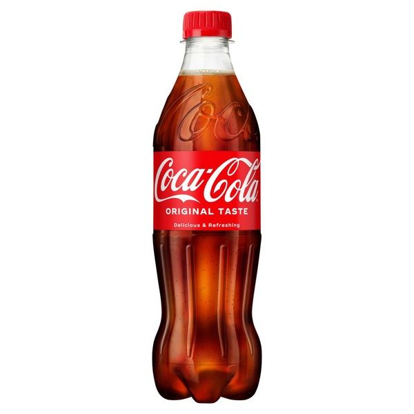 coca cola 500ml , malta 
