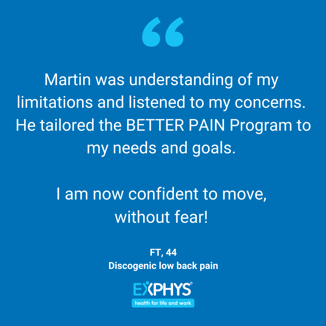 Testimonial - Martin Stead