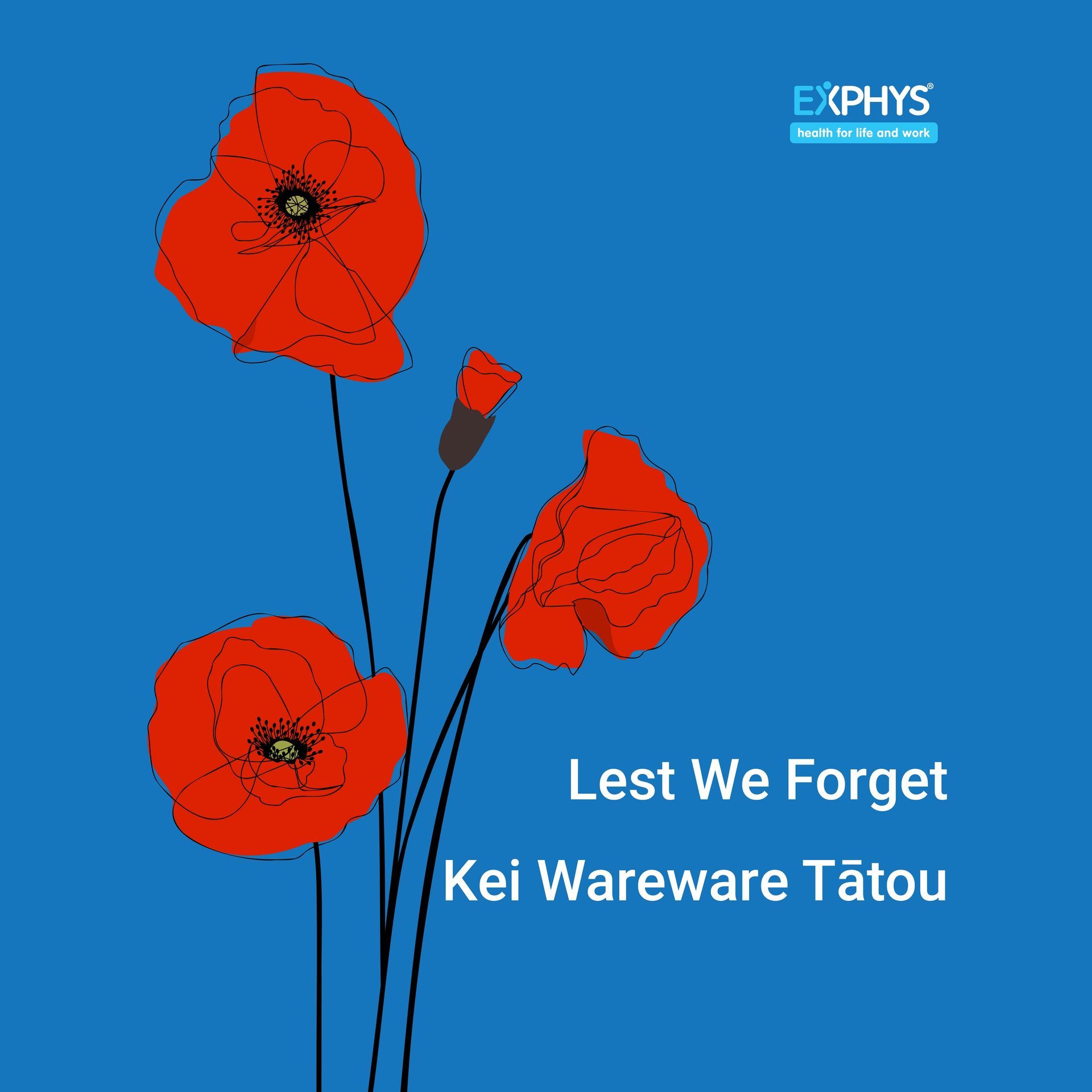 Corporate Anzac Day Acknowledgment | EXPHYS Team