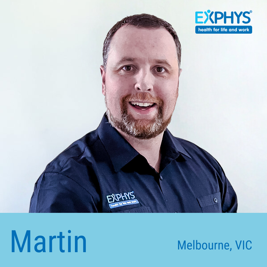 Meet Martin Stead. Melbourne, VIC.