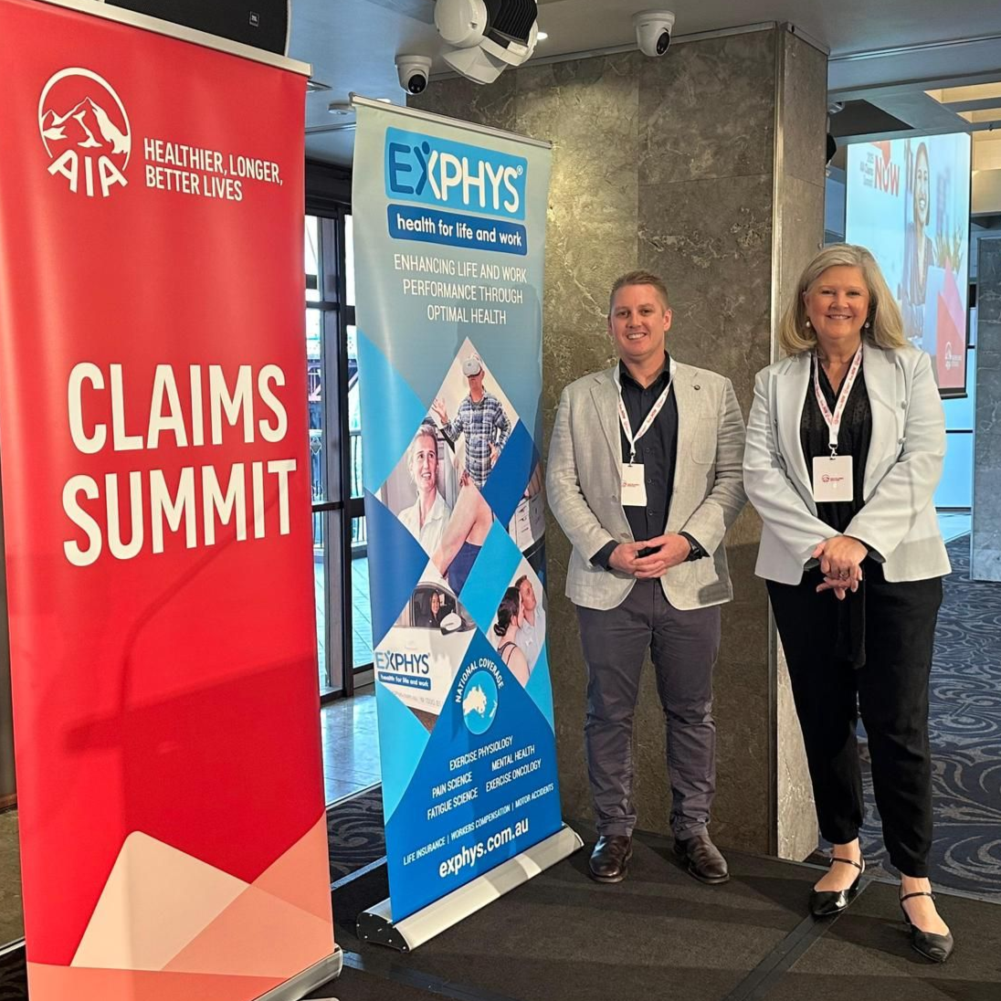 EXPHYS Proud Sponsor at the 2025 AIA Australia Claims Summit