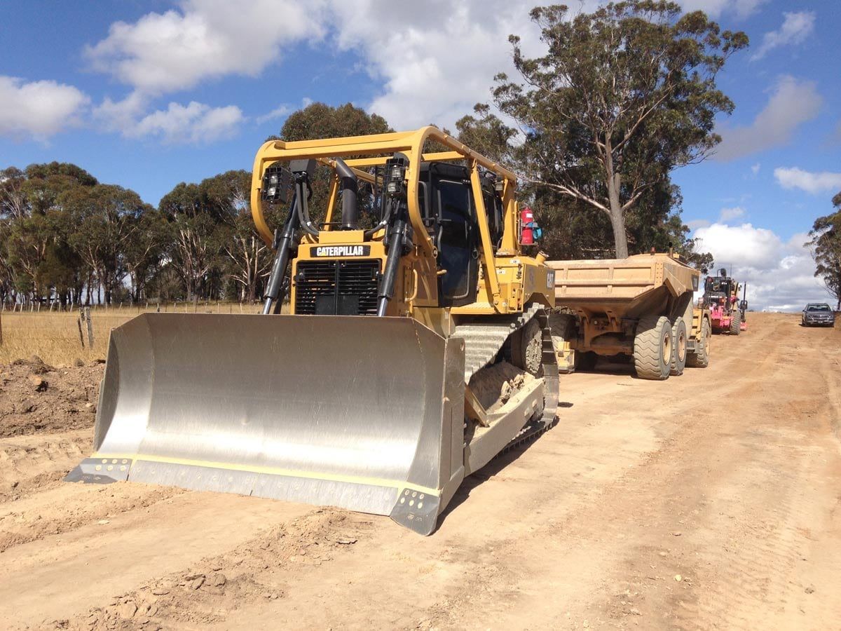 Bulldozer Loader Machine — Marulan, NSW — Coopers Earthmoving Pty Ltd