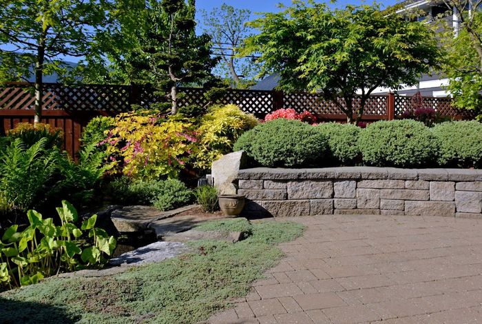 Hardscaping design yard