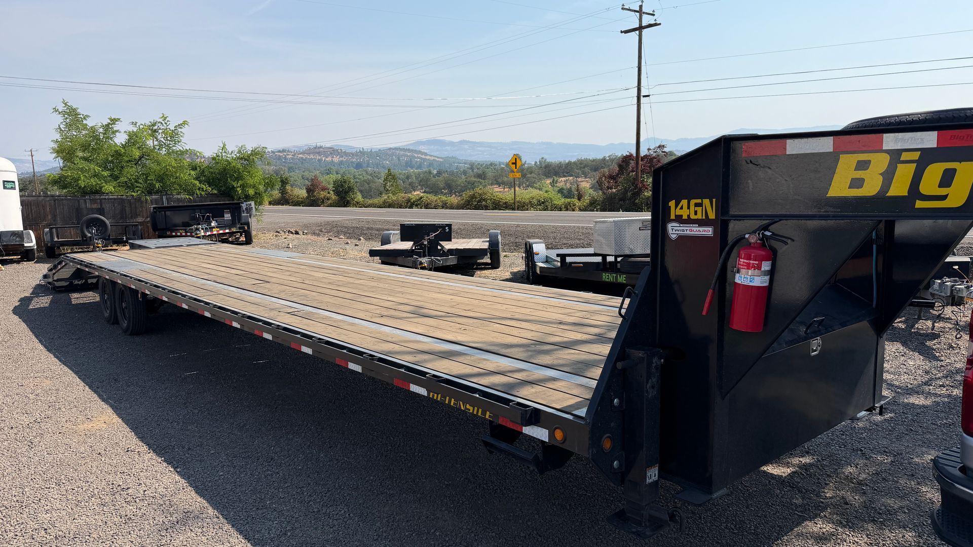 40ft Flatbed Trailer Rental