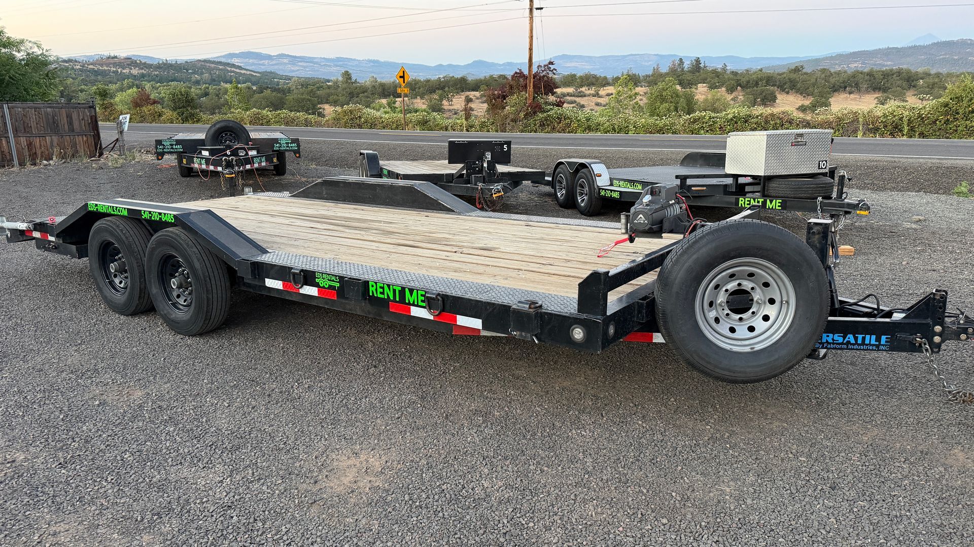 20ft Flatbed Buggy Hauler For Rent