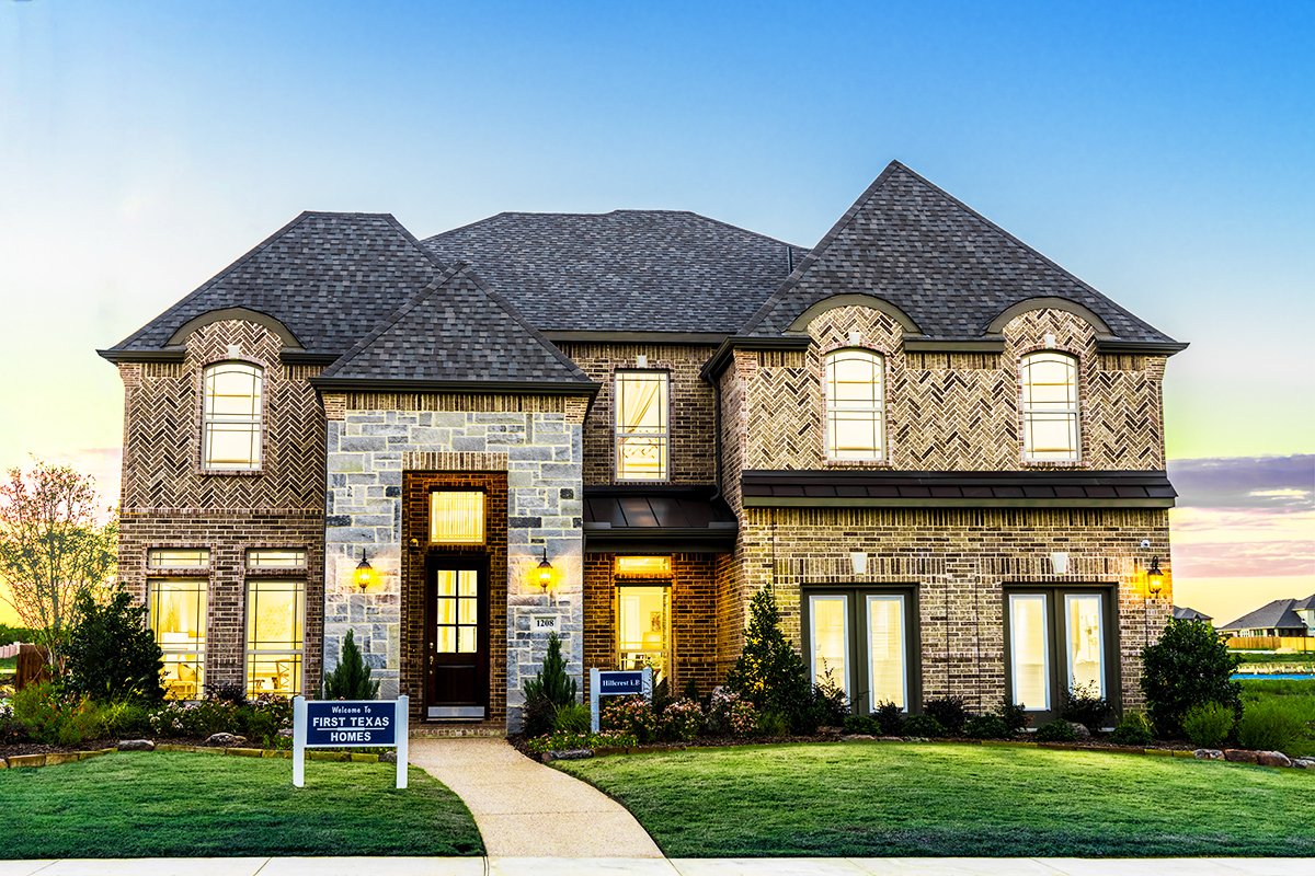 Exteriors First Texas Homes