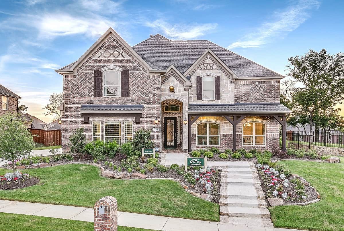 Exteriors first texas homes