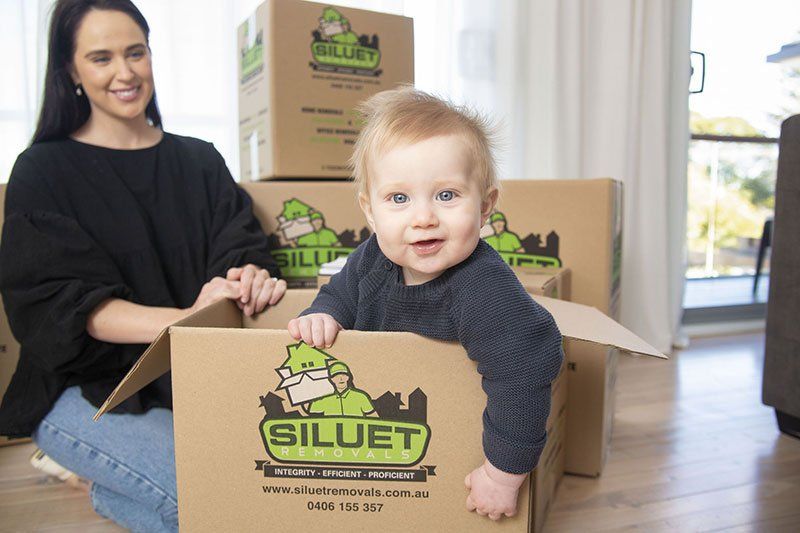 baby in a box
