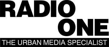 Radio One logo in bold black text with the tagline “The Urban Media Specialist” below