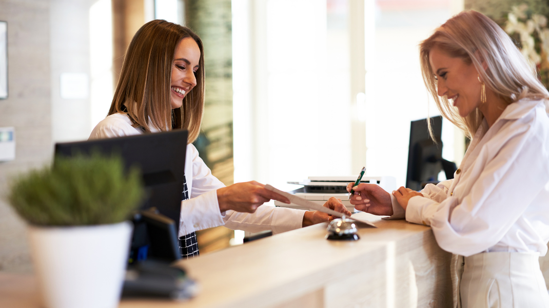 aesthetics services check in