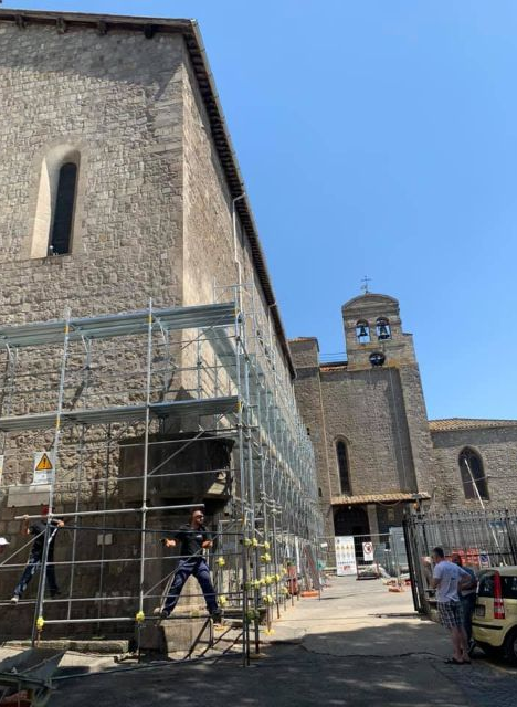 lavori di restauro