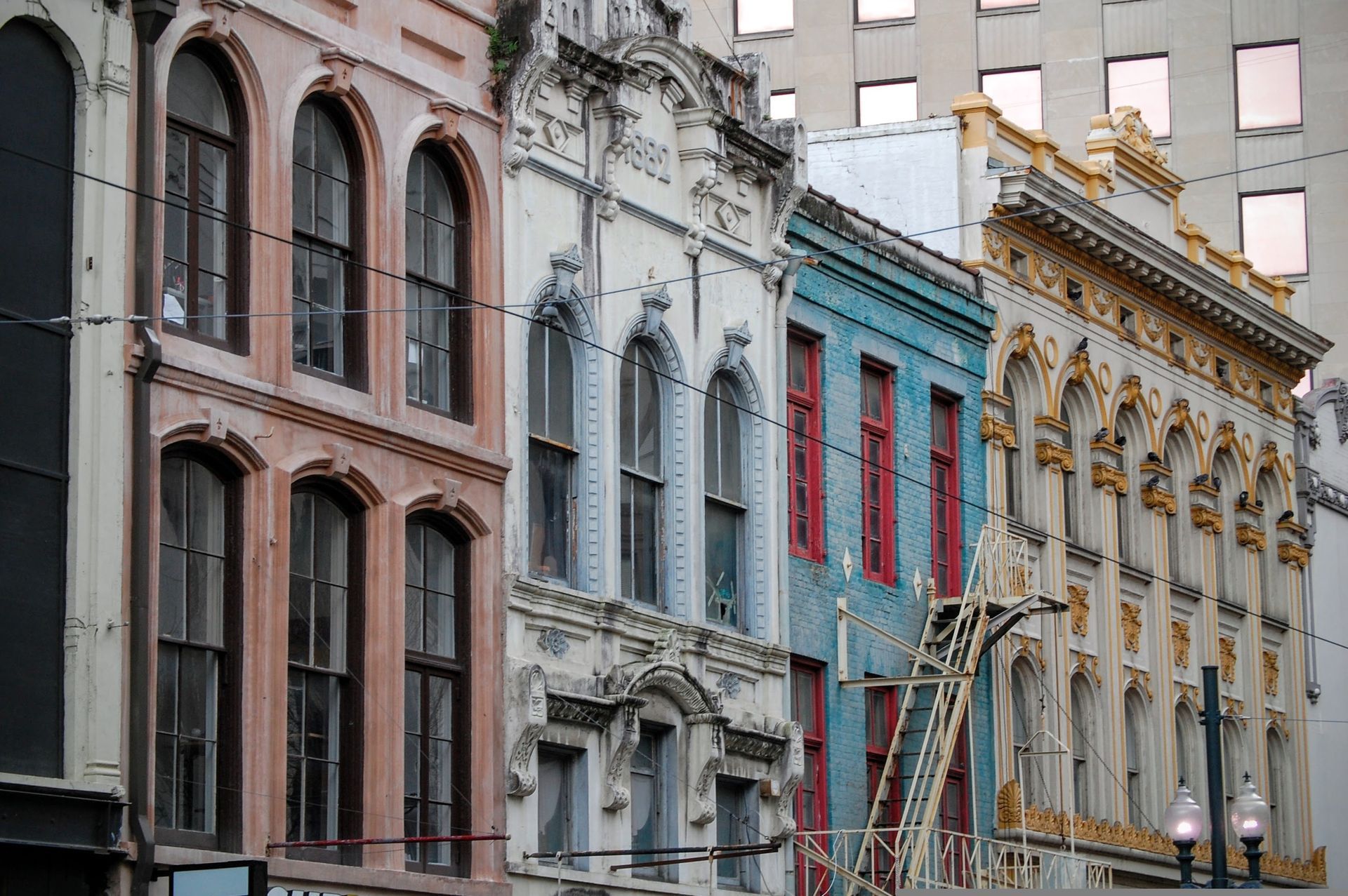 Row of houses in Washington DC