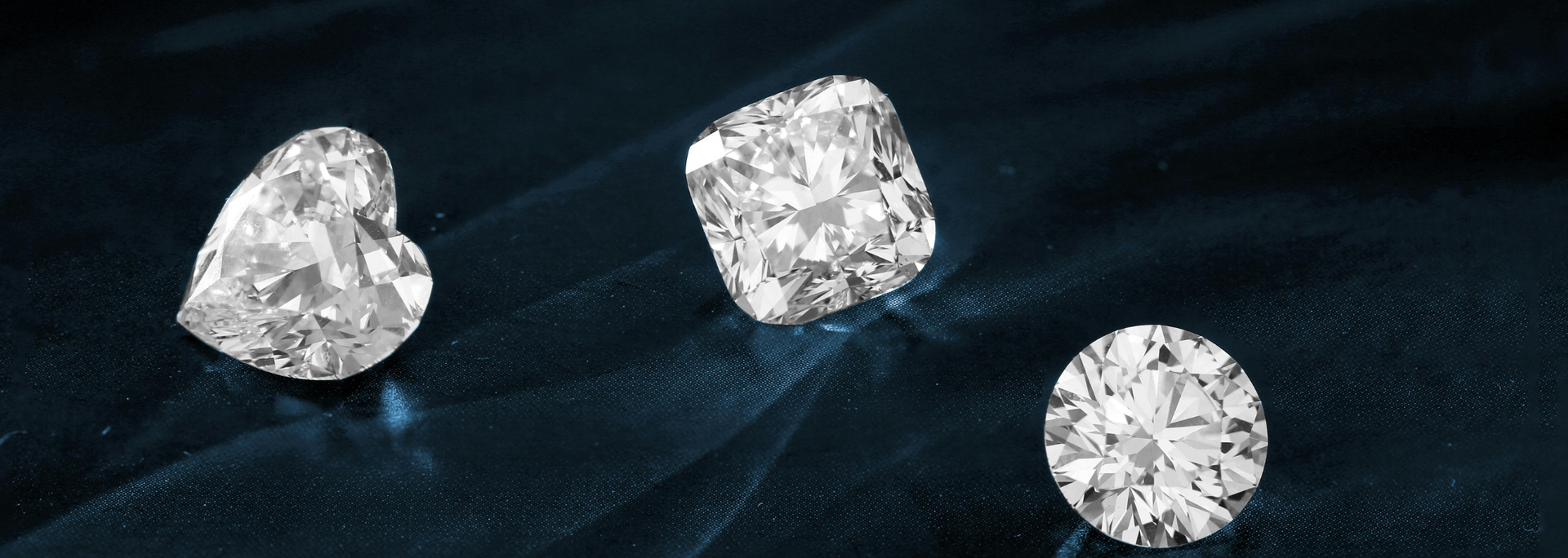 Picture of collection of diamonds.
