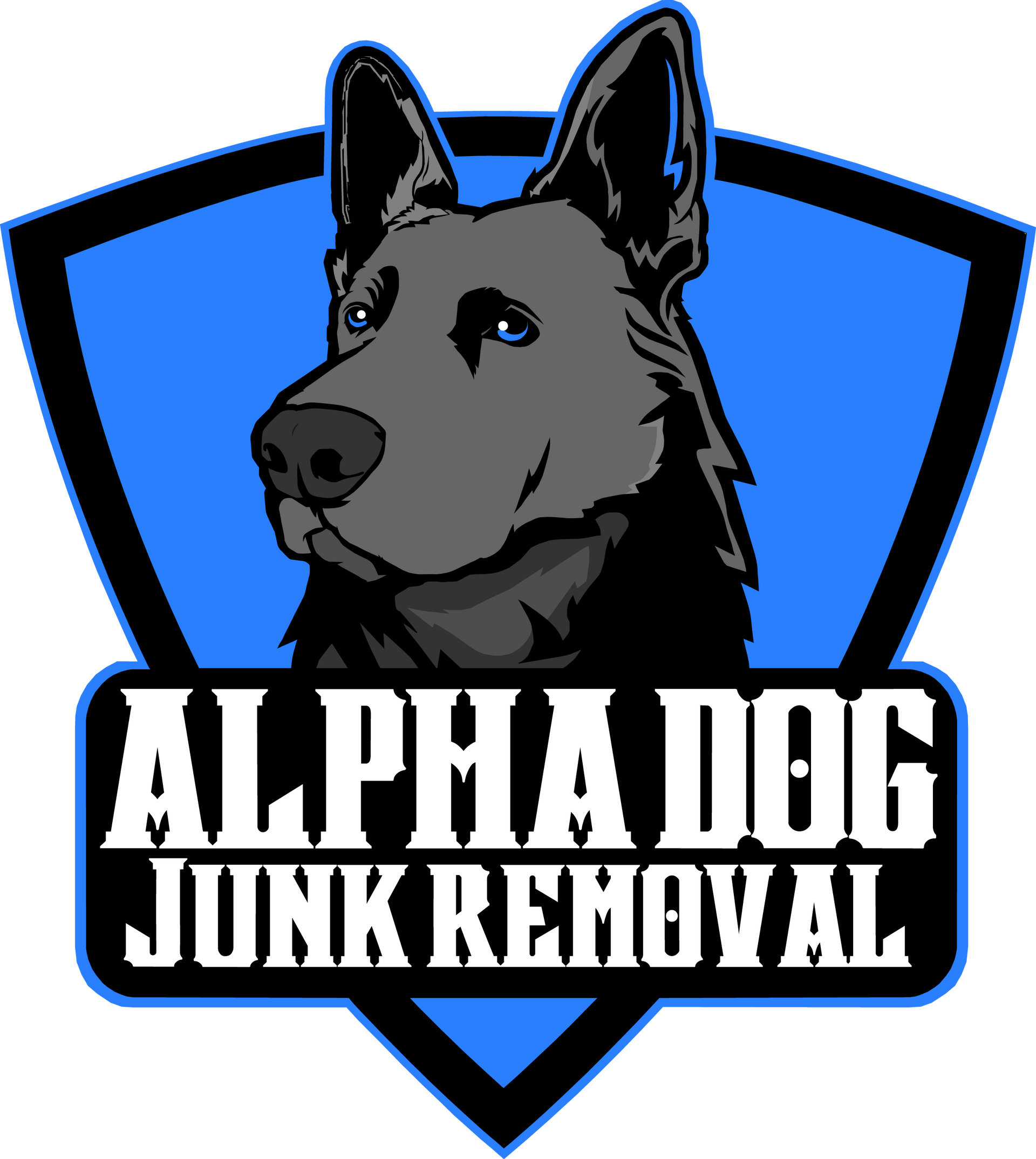 Alpha Dog Junk Removal logo