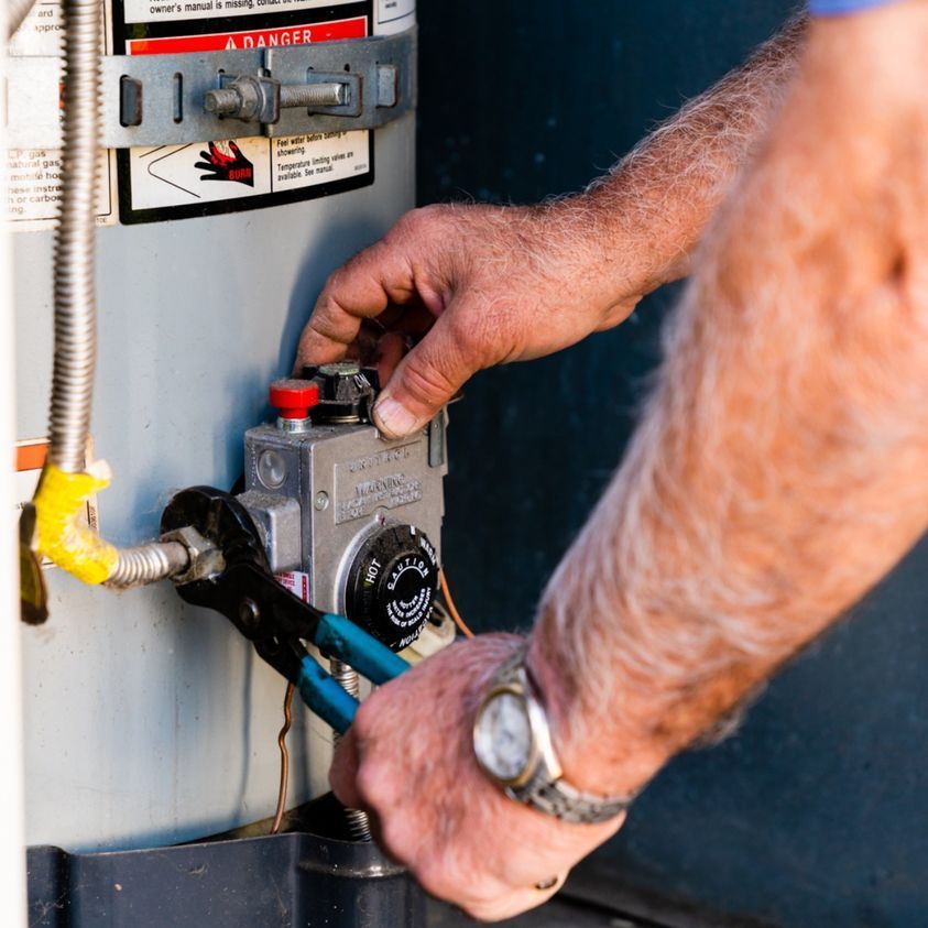 Happy Plumber — Navarre, FL — Navarre Plumbing & Gas Happy Plumber — Navarre, FL — Navarre Plumbing & Gas