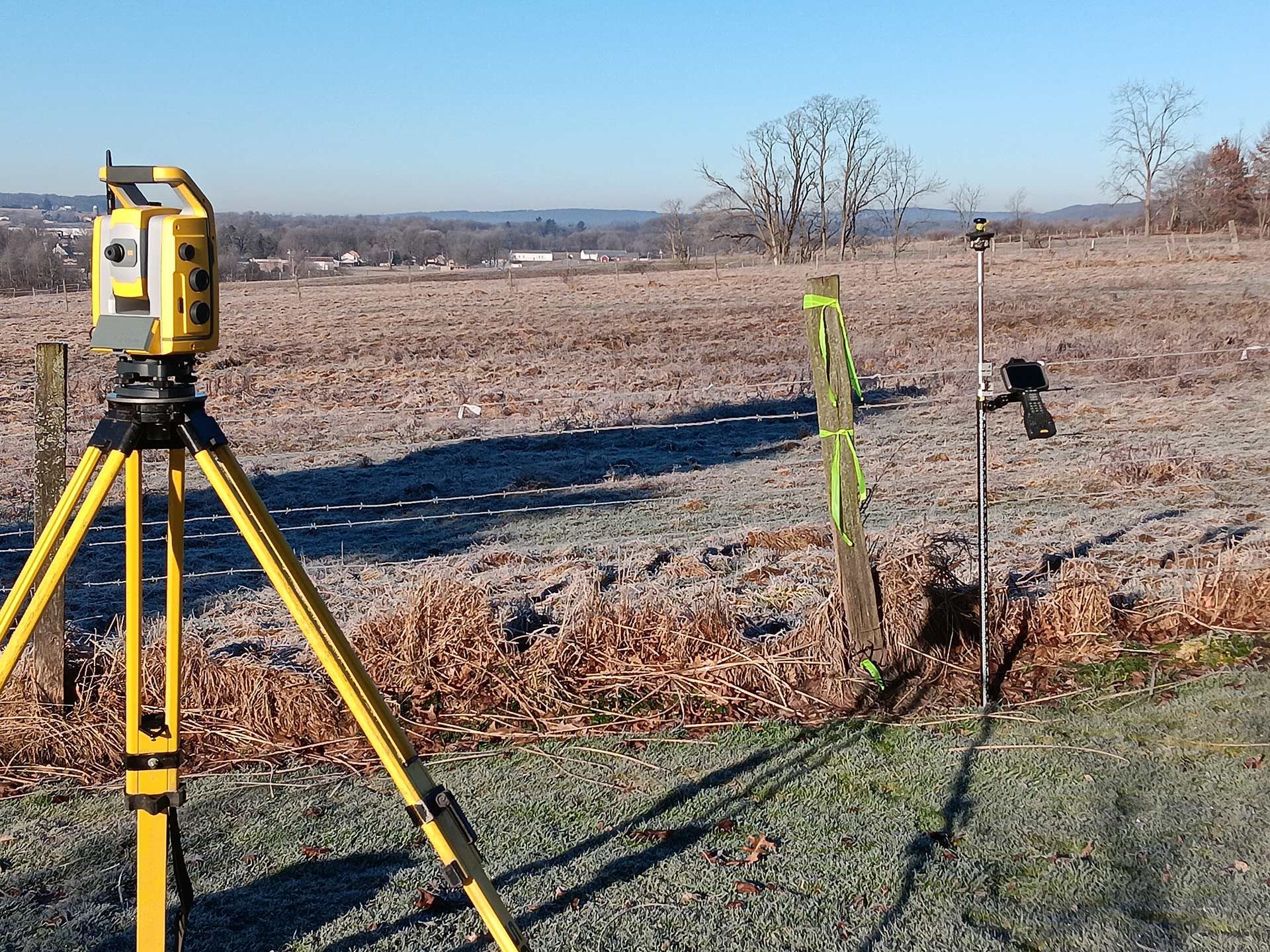 boundary surveying for Jamestown, NY