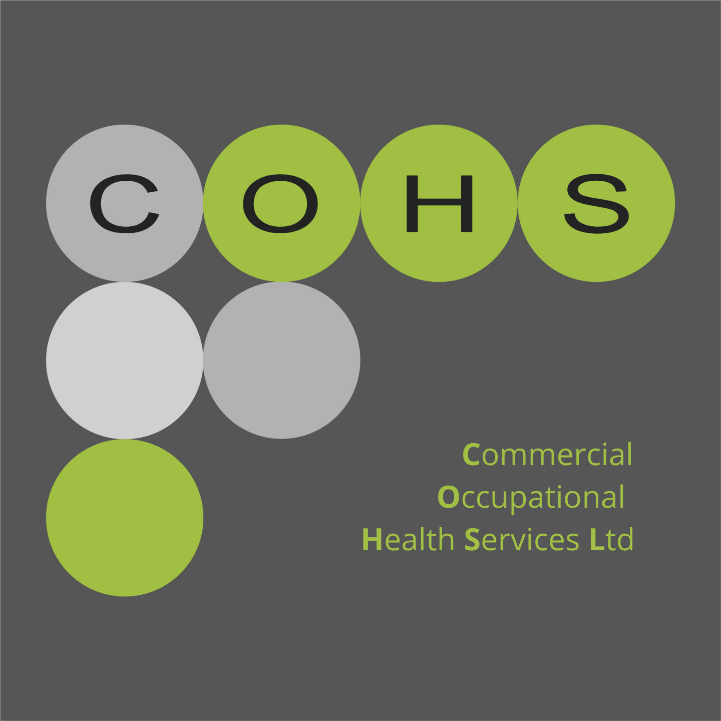 Logo for COHS, tenant at The Highfields Suite, New North Road, Edgerton, Huddersfield.