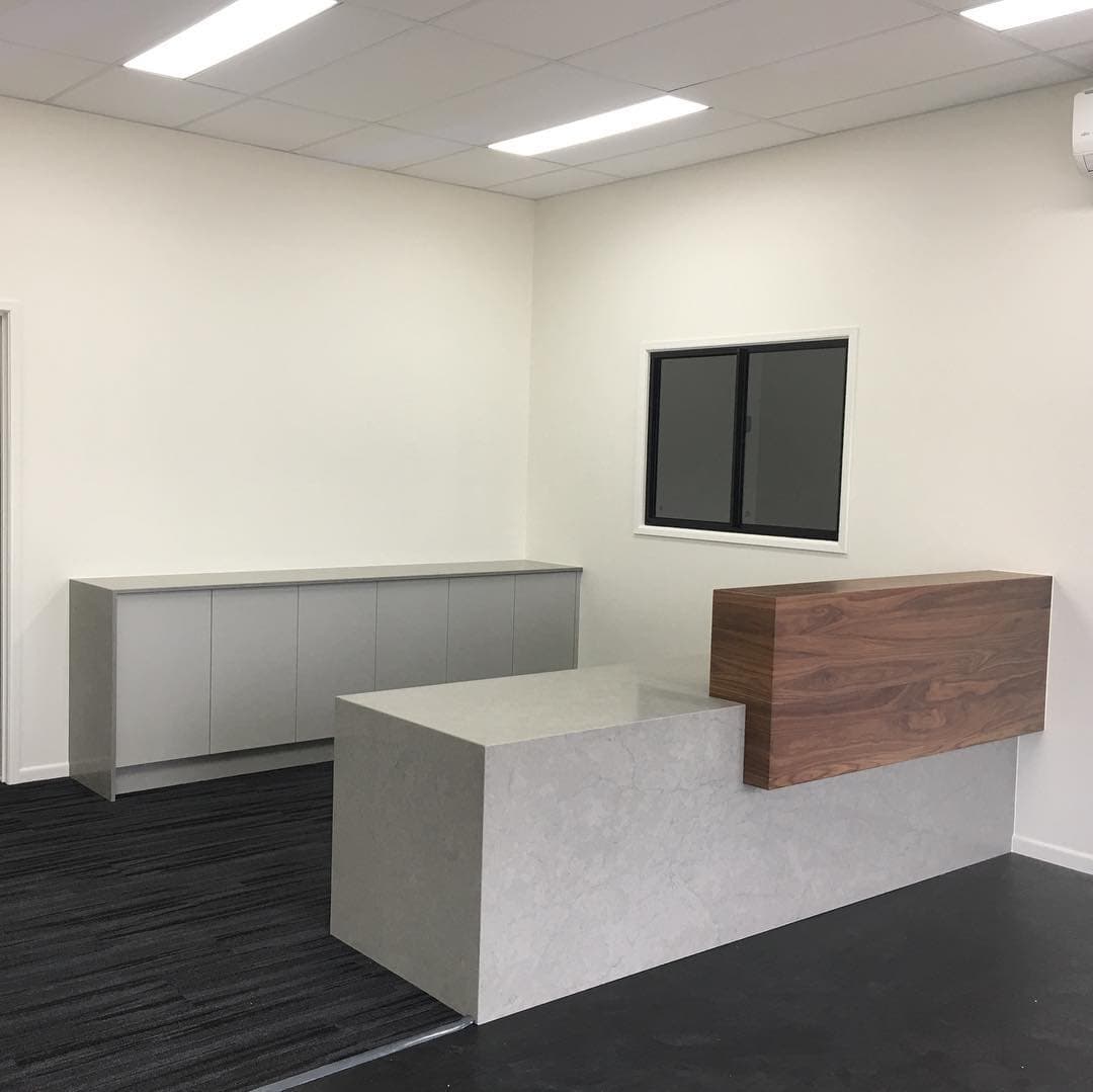 Front View of the Office Reception — Keppel Kitchens in Yeppoon, QLD