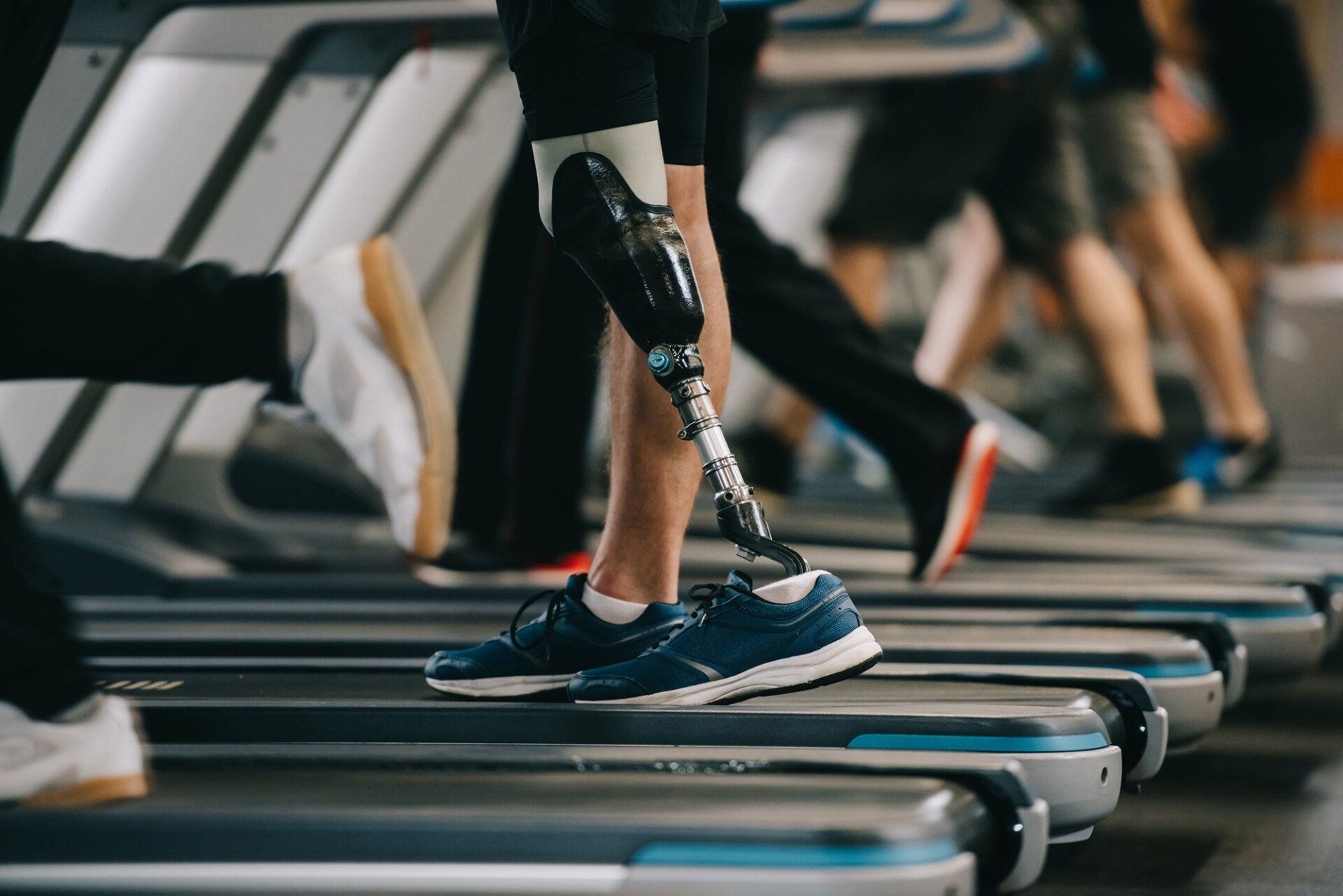 Artificial Leg Running on Treadmill — Pembroke Pines, FL — Huse Artificial Limb & Brace