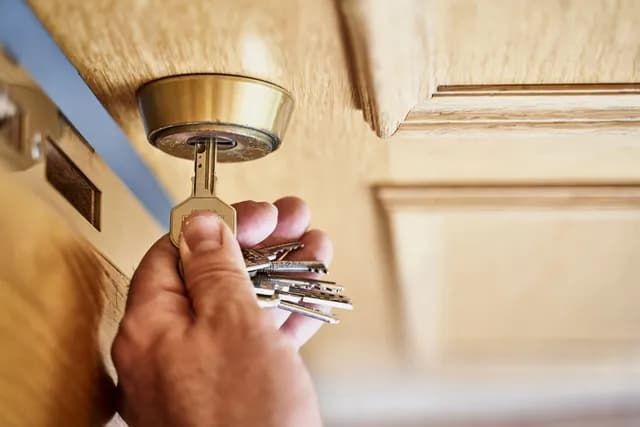 A Person Is Holding a Bunch of Keys in Their Hand — East Coast Locksmiths in Laurieton, NSW