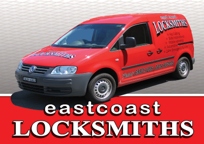 Red van with 