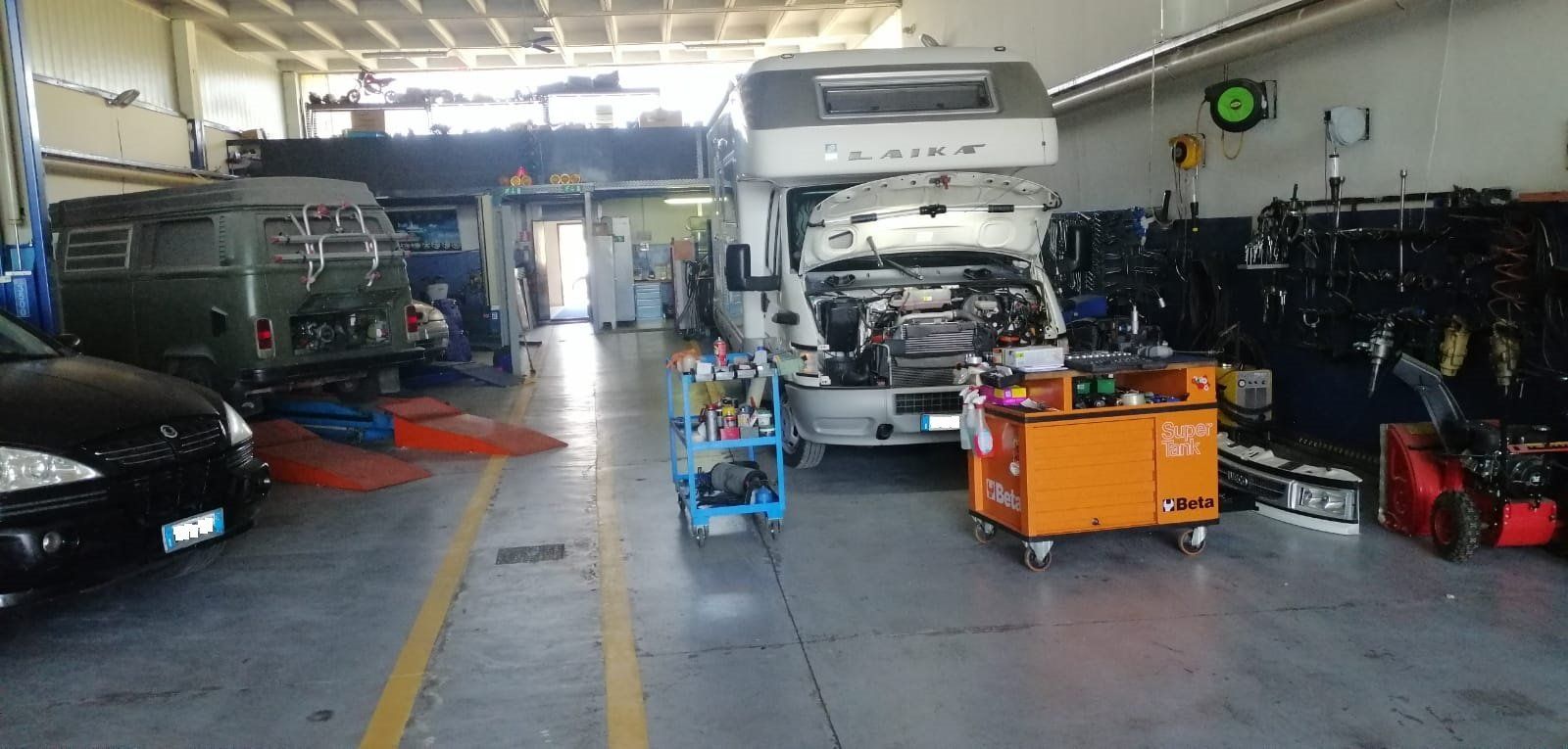 rimessaggio camper