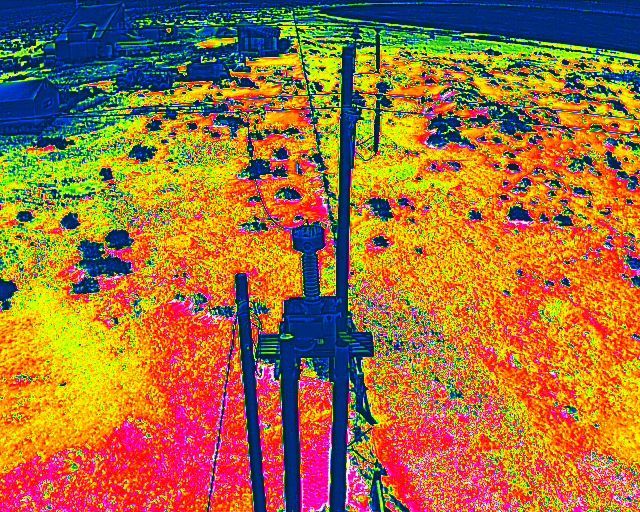 Utilifind private utility locating colorado springs colorado thermal drone imaging