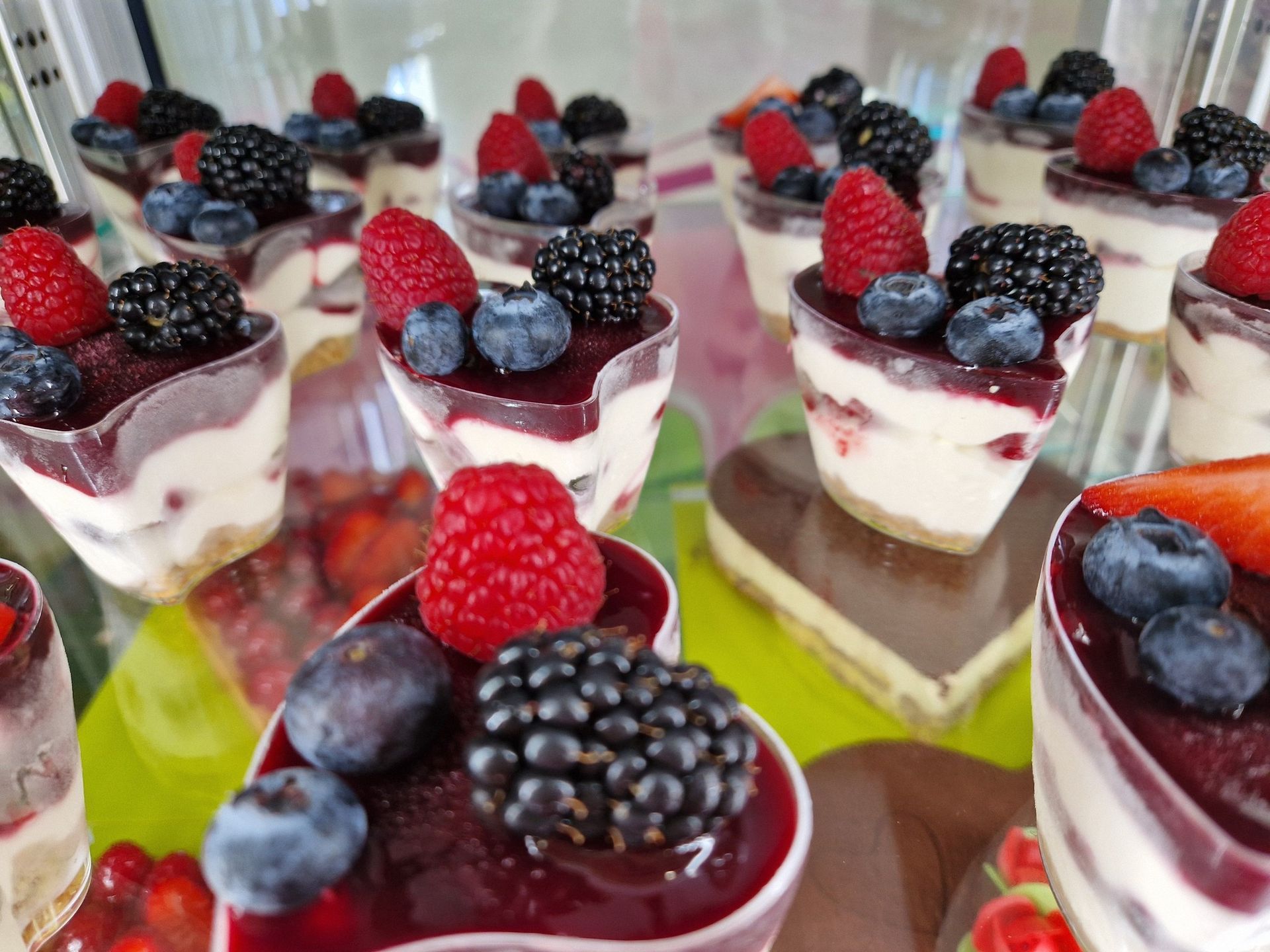 semifreddi monoporzione ai frutti di bosco
