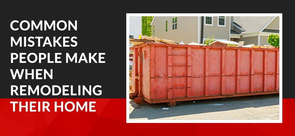 Common Mistakes People Make When Remodeling Their HomeMost large home remodeling projects generate a