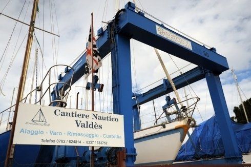 Cantiere nautico per barche